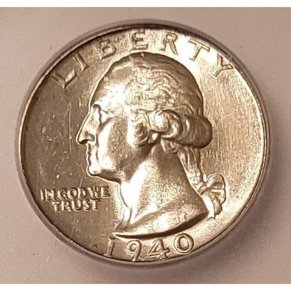 1940 Washington Quarter MS67 ICG - Picture 3 of 4